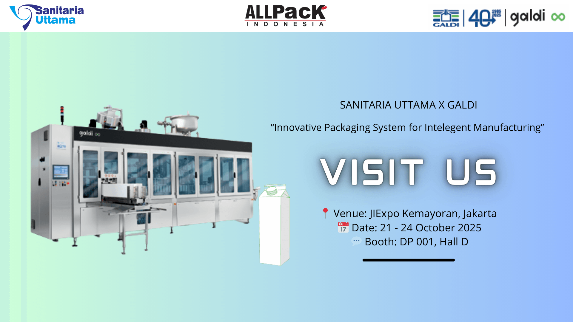 Galdi Galdi Indonesia | Smart & Hygienic Filling Solutions by Sanitaria Uttama